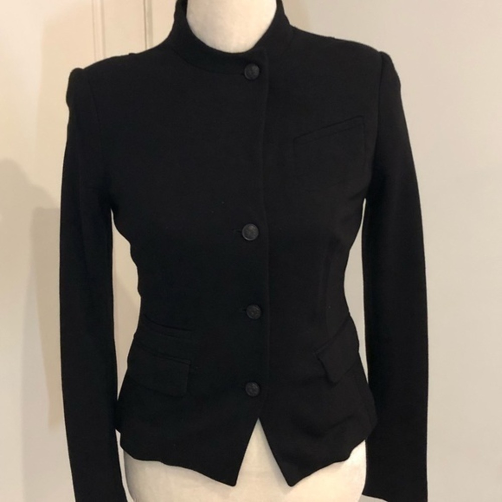 Banana Republic Black Jersey BlazerJacket